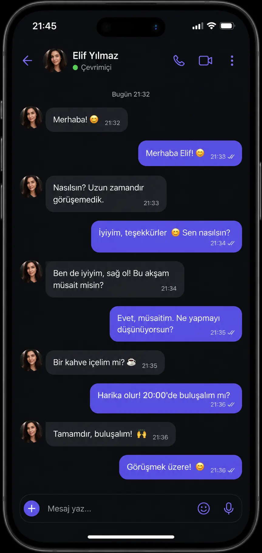 mobil chat odaları ve canlı sohbet sitesi